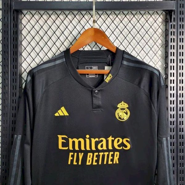 Real Madrid 2023/24 Third Long Sleeves Jersey - Image 2