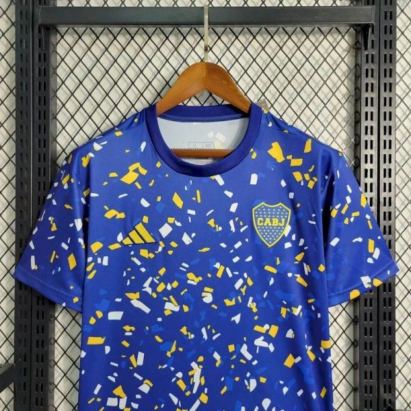 Boca Juniors 2023/24 Pre-Match Training Jersey - Image 6
