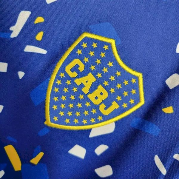 Boca Juniors 2023/24 Pre-Match Training Jersey - Image 8