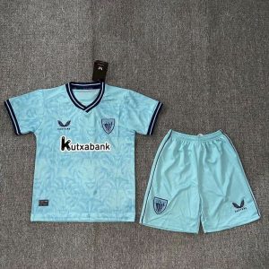 Athletic Bilbao 2023/24 Away Kids Kit