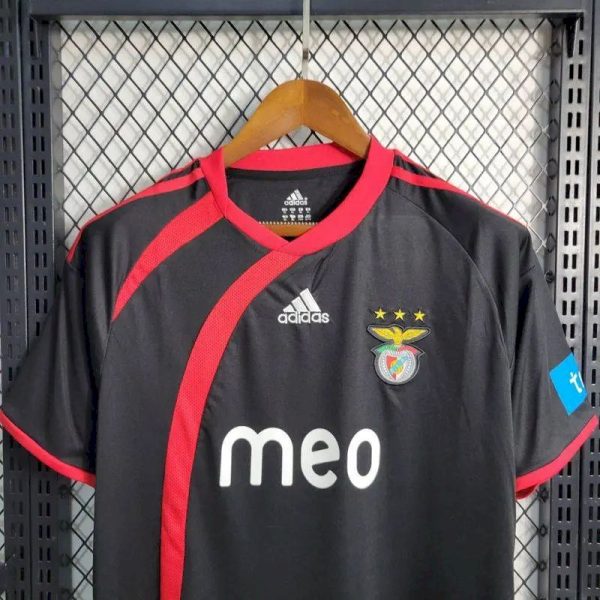 Benfica 2009/10 Away Retro Jersey - Image 8