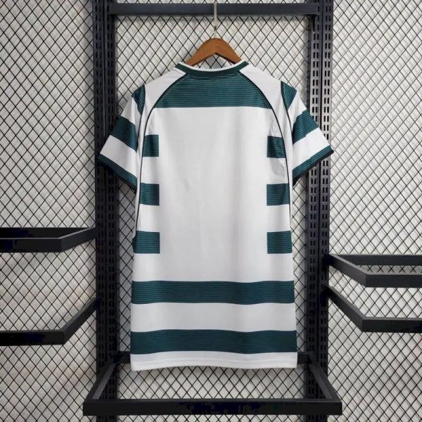 Sporting Cp 2000 Home Retro Jersey - Image 7