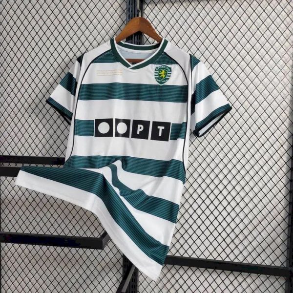 Sporting Cp 2000 Home Retro Jersey