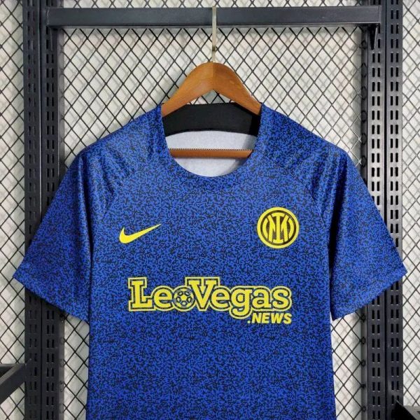 Inter Milan 2023/24 Pre-Match Training Jersey - Image 5