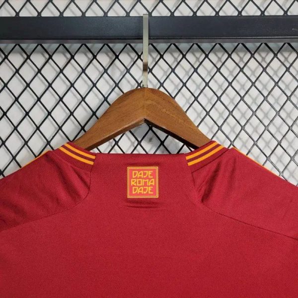 As Roma 2023/24 Home Jersey - Image 6