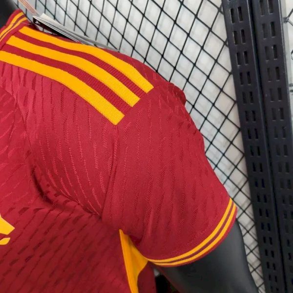 As Roma 2023/24 Home Jersey Player Version - Image 9