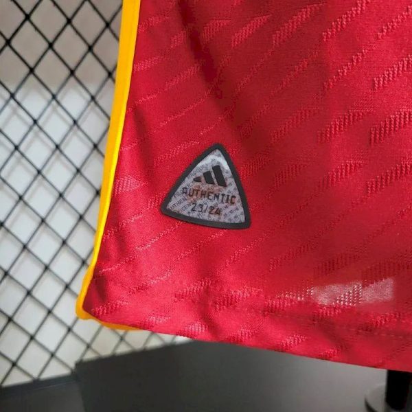As Roma 2023/24 Home Jersey Player Version - Image 8