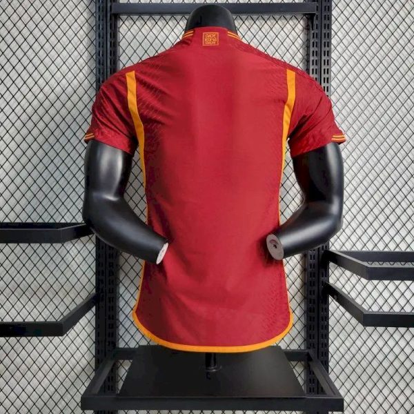 As Roma 2023/24 Home Jersey Player Version - Image 5