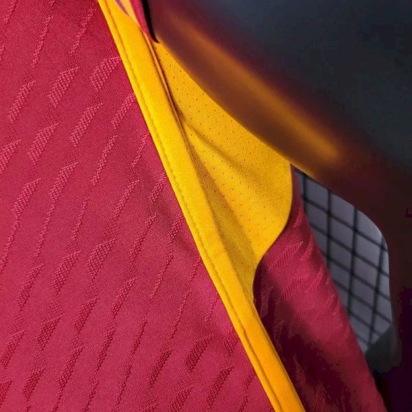 As Roma 2023/24 Home Jersey Player Version - Image 3