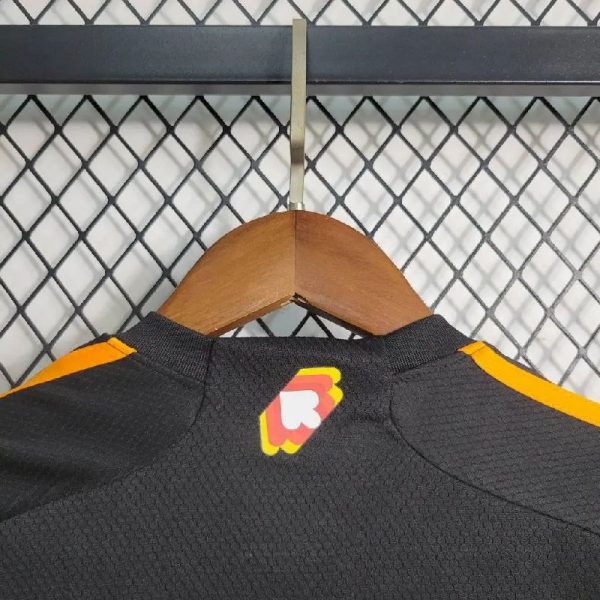 As Roma 2023/24 Away Kids Kit - Image 5