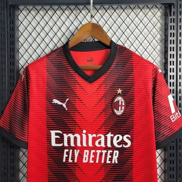 Ac Milan 2023/24 Home Jersey - Image 6