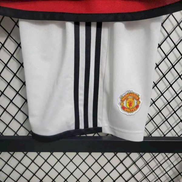 Manchester United 2023/24 Home Long Sleeves Kids Kit - Image 4