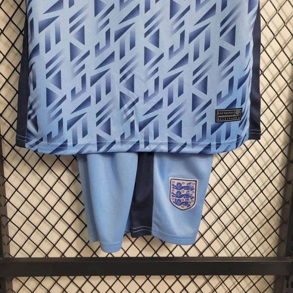 England 2023/24 Women’S Word Cup Away Kids Kit - Image 5