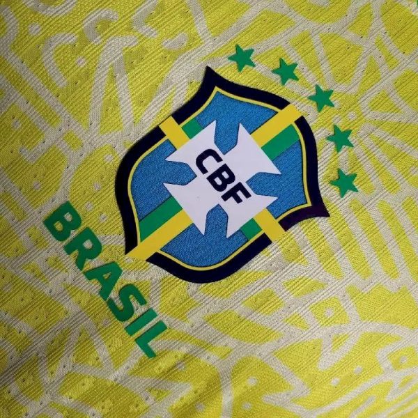 Brazil 2024/25 Home Jersey Player Version - Image 10