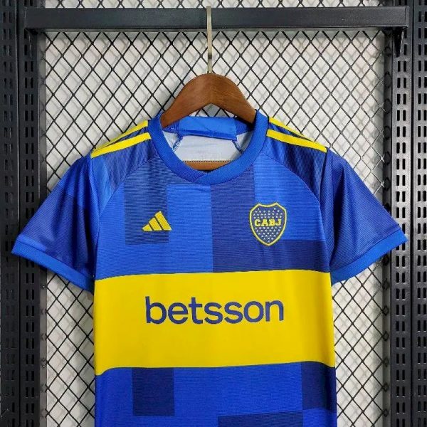 Boca Juniors 2023/24 Home Kids Kit - Image 2