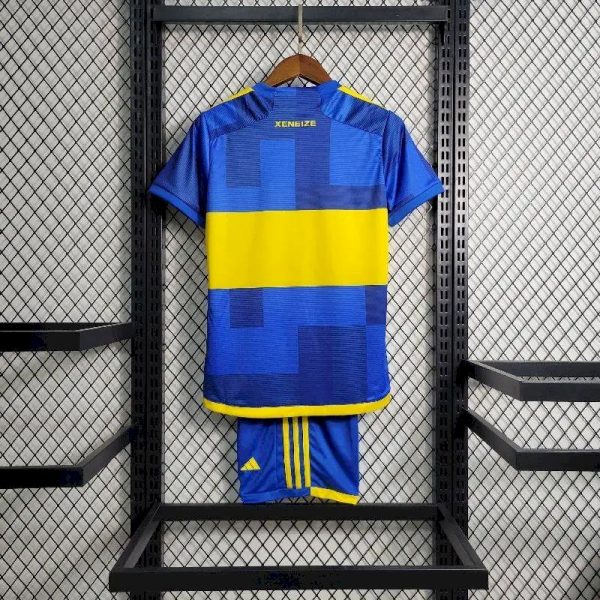 Boca Juniors 2023/24 Home Kids Kit - Image 4