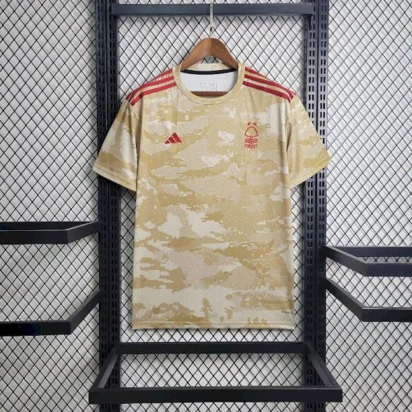 Nottingham Forest 2023/24 Pre-Match Training Jersey - Image 2