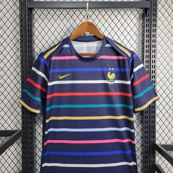 France 2024/25 Pre-Match Training Jersey - Image 3