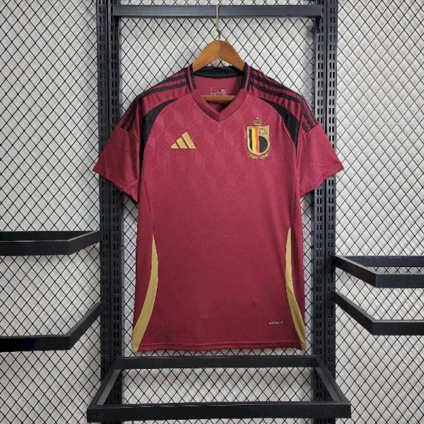 Belgium 2024/25 Euro Home Jersey - Image 2