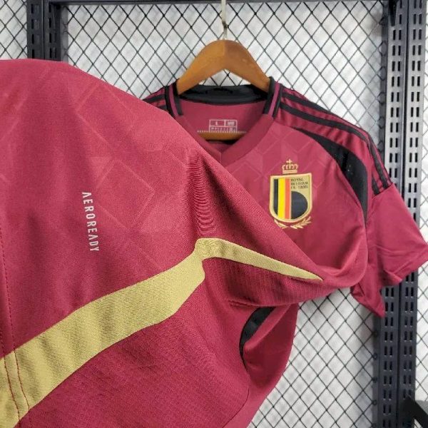 Belgium 2024/25 Euro Home Jersey - Image 5