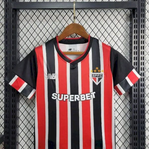 Sao Paulo 2024/25 Away Kids Kit - Image 2