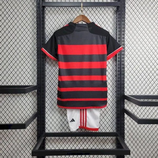 Flamengo 2024/25 Home Kids Kit - Image 12