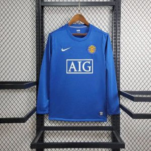 Manchester United 2008/09 Third Long Sleeves Retro Jersey