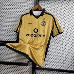 Manchester United 2001/02 Centenary Reversible Away And Third Retro Jersey