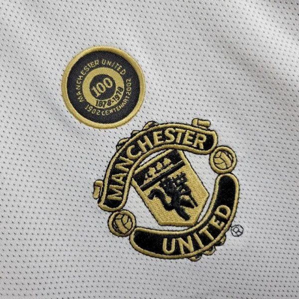 Manchester United 2001/02 Centenary Reversible Away And Third Retro Jersey - Image 3