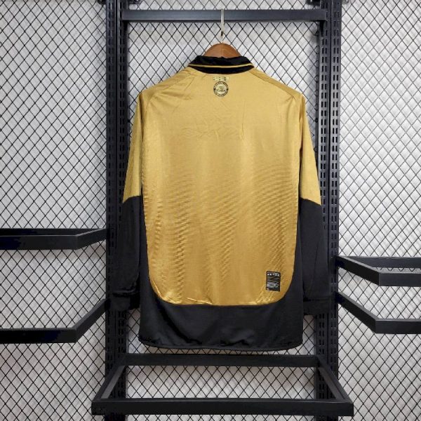 Manchester United 2001/02 Centenary Reversible Away And Third Long Sleeves Retro Jersey - Image 4