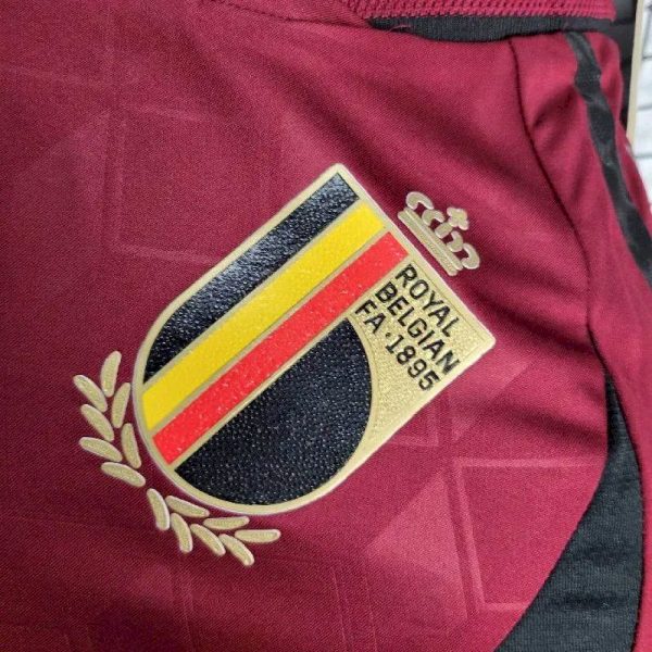 Belgium 2024/25 Euro Home Jersey Player Version - Image 9