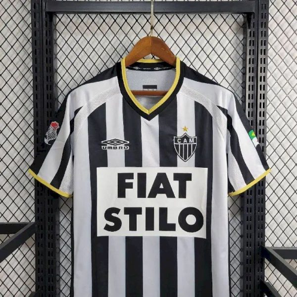 Atl¨¦Tico Mineiro 2003 Home Retro Jersey - Image 7