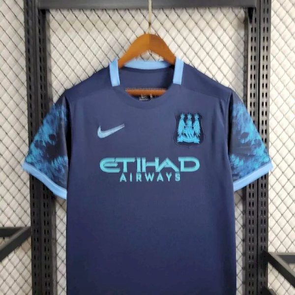 Manchester City 2015/16 Away Retro Jersey - Image 9