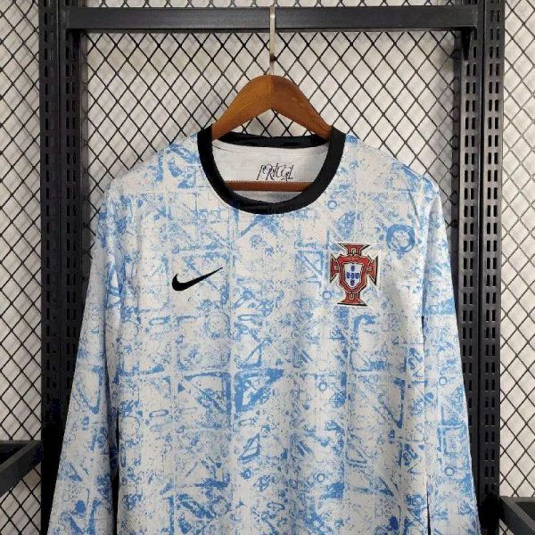Portugal 2024/25 Euro Away Long Sleeves Jersey - Image 2