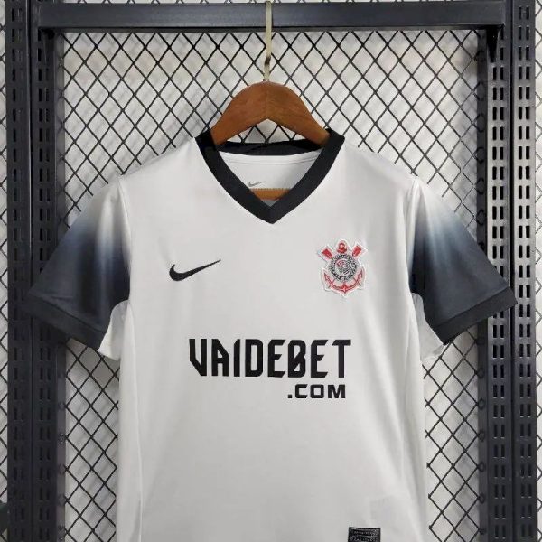 Corinthians 2024/25 Home Kids Kit - Image 2