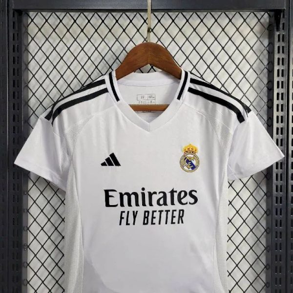 Real Madrid 2024/25 Home Kids Kit - Image 2