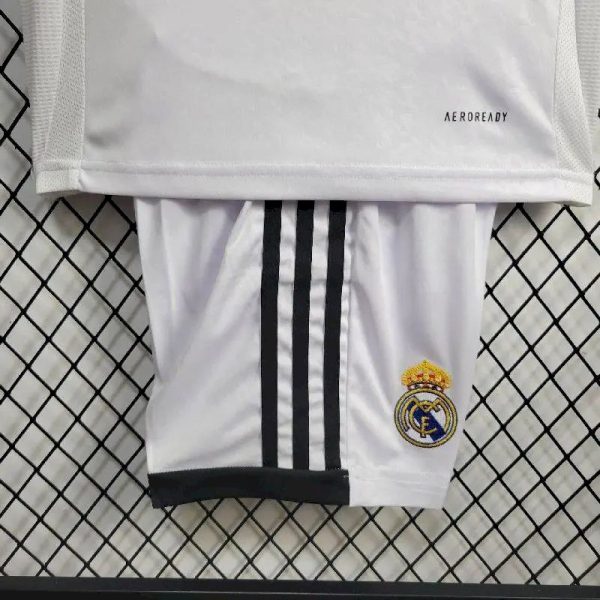 Real Madrid 2024/25 Home Kids Kit - Image 6