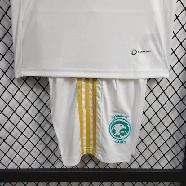 Saudi Arabia 2024/25 Away Kids Kit - Image 3