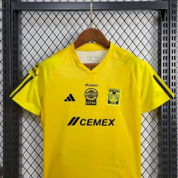Tigres Uanl 2023/24 Pre-Match Kids Kit - Image 2