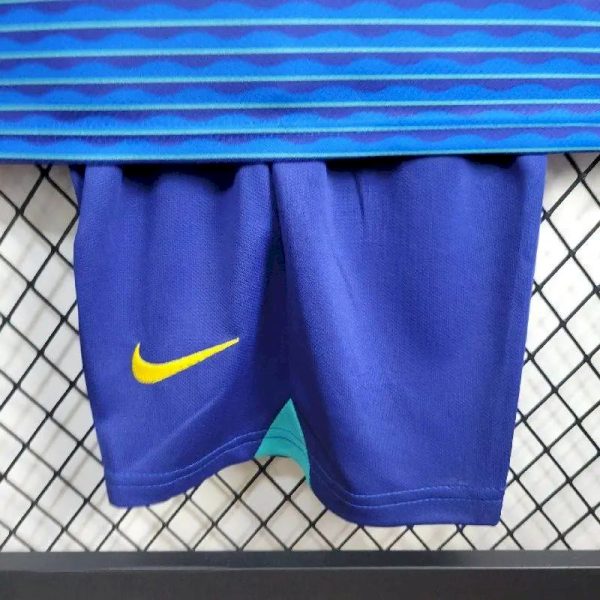Brazil 2024/25 Away Kids Kit - Image 9