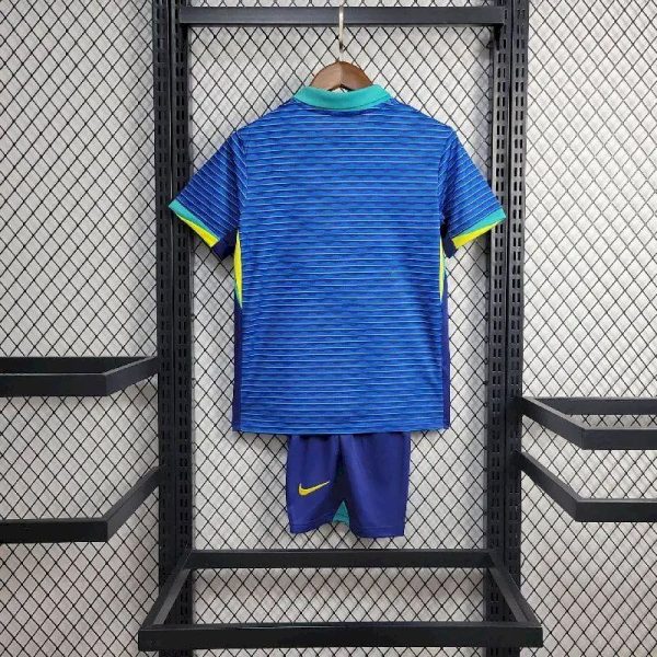 Brazil 2024/25 Away Kids Kit - Image 8