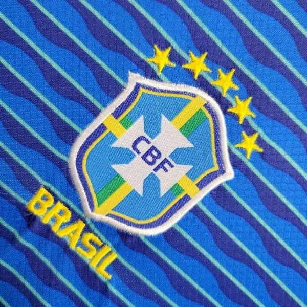 Brazil 2024/25 Away Kids Kit - Image 4