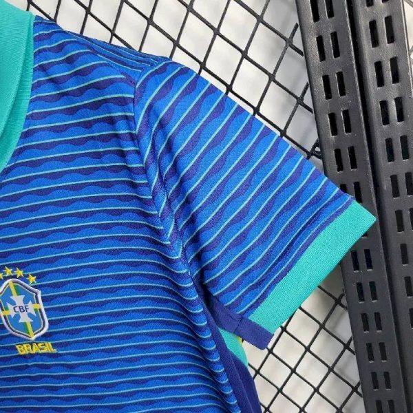 Brazil 2024/25 Away Kids Kit - Image 3