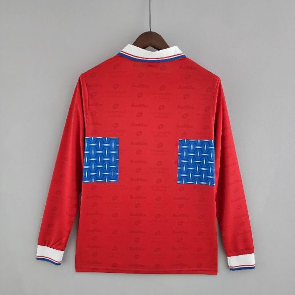 Universidad Catolica 1996 Away Long Sleeves Retro Jersey - Image 2