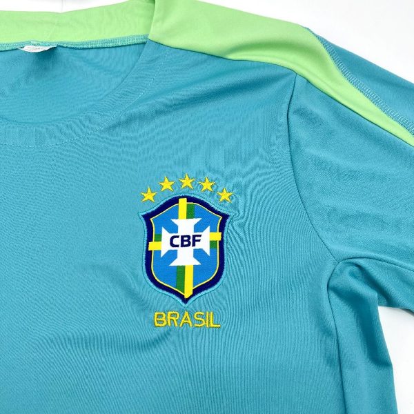 Brazil 2024 Pre-Match Training Jersey - Image 5