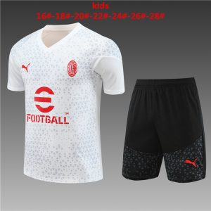 AC Milan 2023/24 Training Kids Jersey+Short 14001