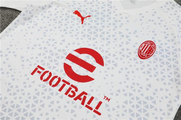 Ac Milan 2023/24 Training Adult Jersey+Short 14001 - Image 4
