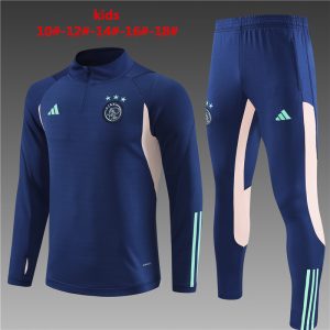 Algeria 2023/24 Half-Zip Kids Sweater+Pant 14001