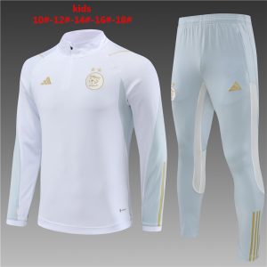 Algeria 2023/24 Half-Zip Kids Sweater+Pant 14001