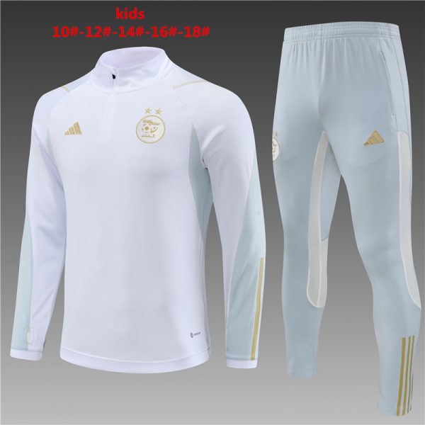 Algeria 2023/24 Half-Zip Kids Sweater+Pant 14001